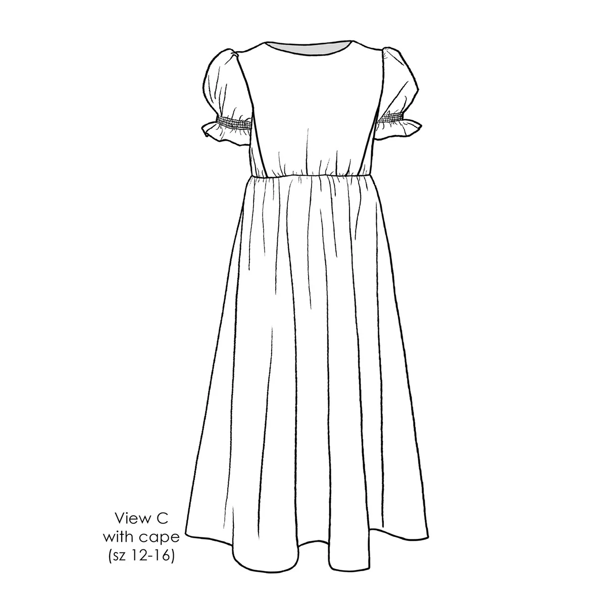 Girls' Slim Dress Patterns - Image 10
