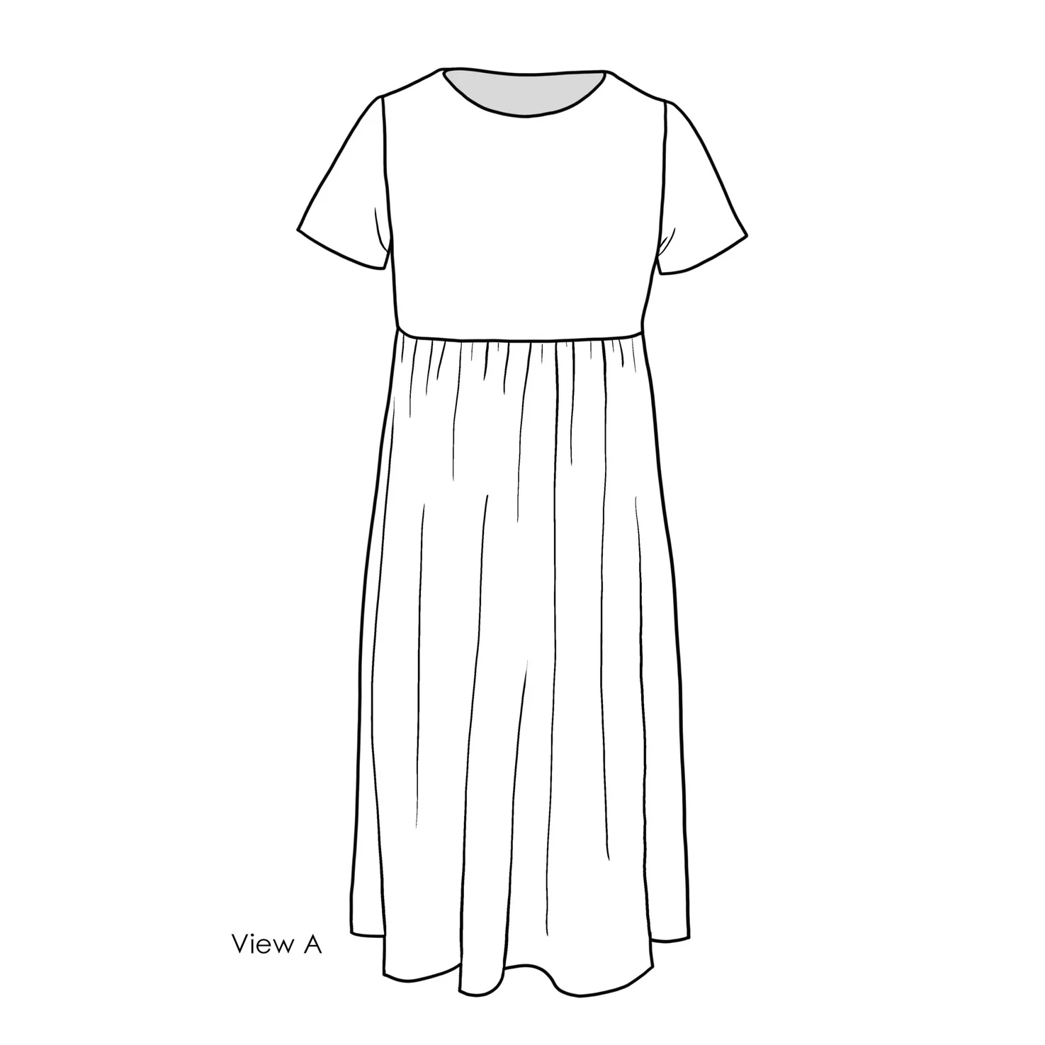 Girls' Slim Dress Patterns - Image 5
