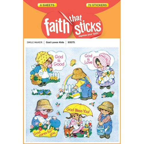 God Loves Kids Stickers 93575