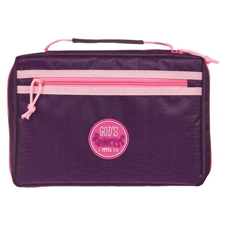 God's Princess Purple and Pink Bible Cover BBM804