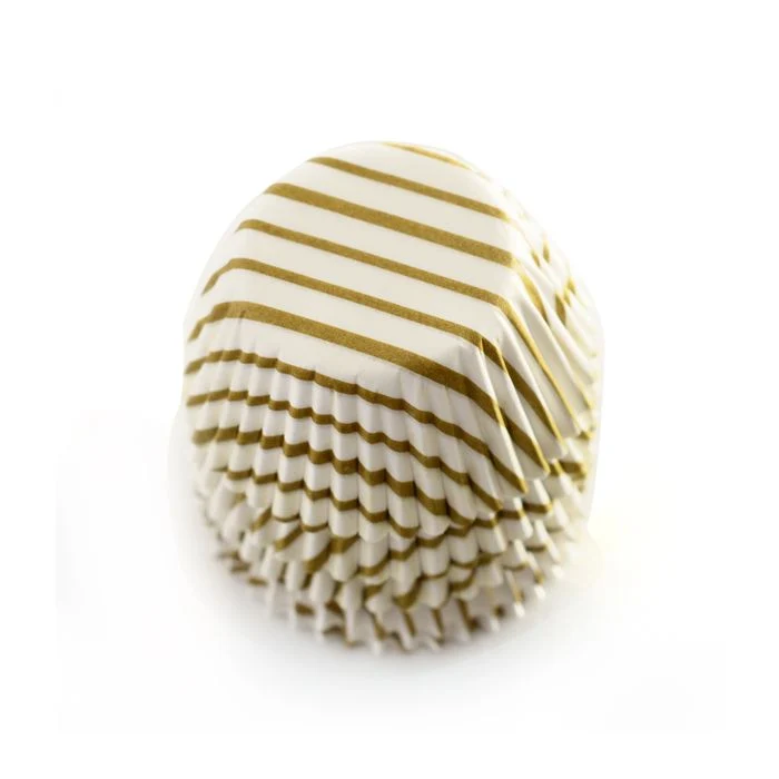 Gold Swirl Muffin and Cupcake Papers 3442 - Image 2