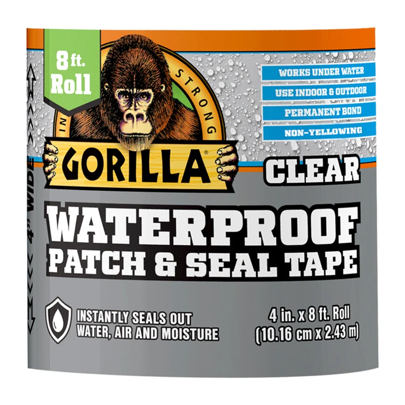 Gorilla Clear Waterproof Patch & Seal Tape 107261