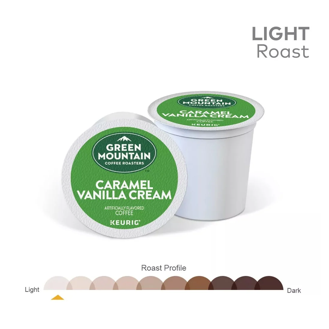 Green Mountain Caramel Vanilla Cream Coffee Keurig Pods 5000330109 - Image 3