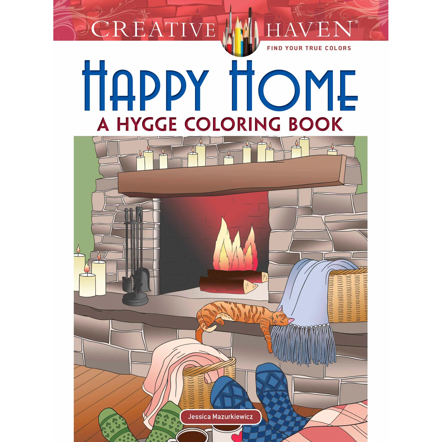 Happy Home - A Hygge Coloring Book 9780486821634