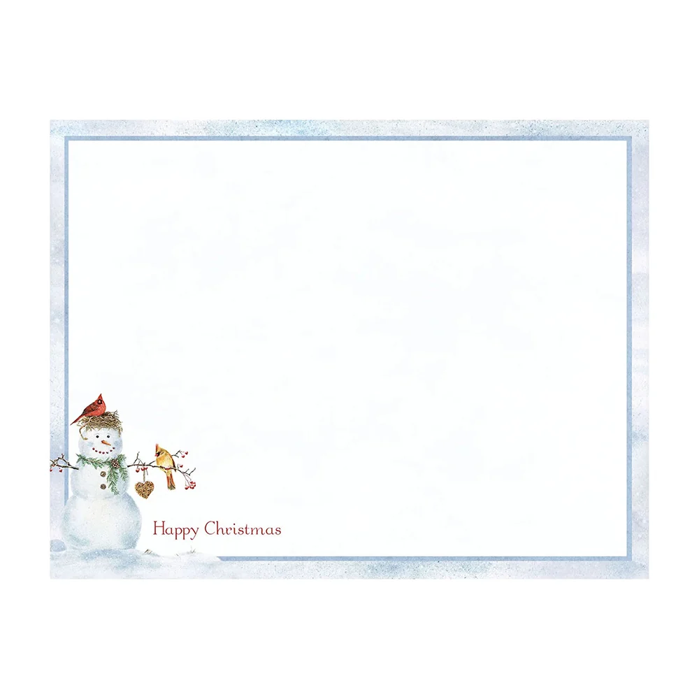 Happy Snowman Christmas Boxed Cards 1004739 - Image 3