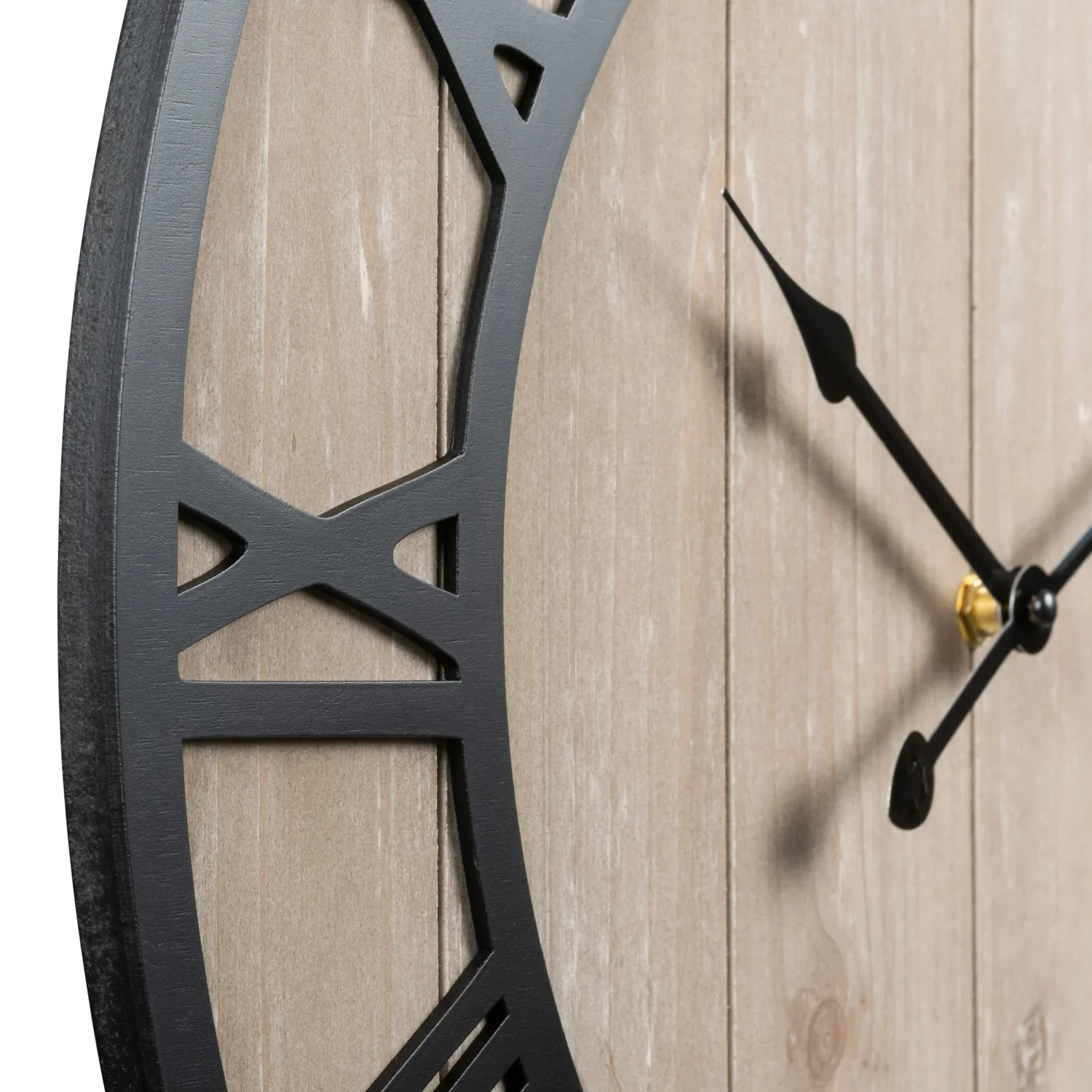 Harper Wood Wall Clock 404-3450A - Image 2
