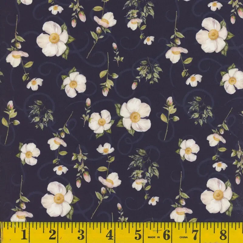 Hazel Print Dressy Twill Fabric 1370 - Image 2