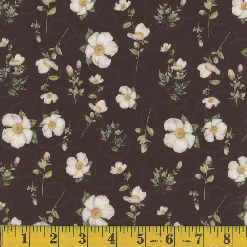 Hazel Print Dressy Twill Fabric 1370 - Image 4