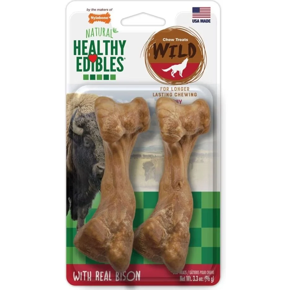 Healthy Edibles Wild Bison Bones NEB20 - Image 2