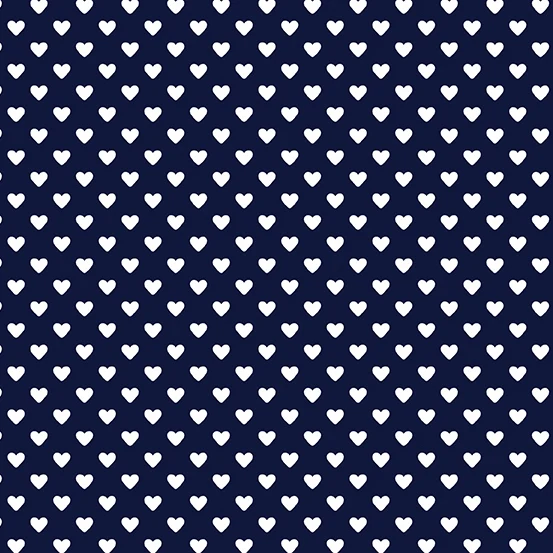 Hearts Cotton Fabric Collection 9149
