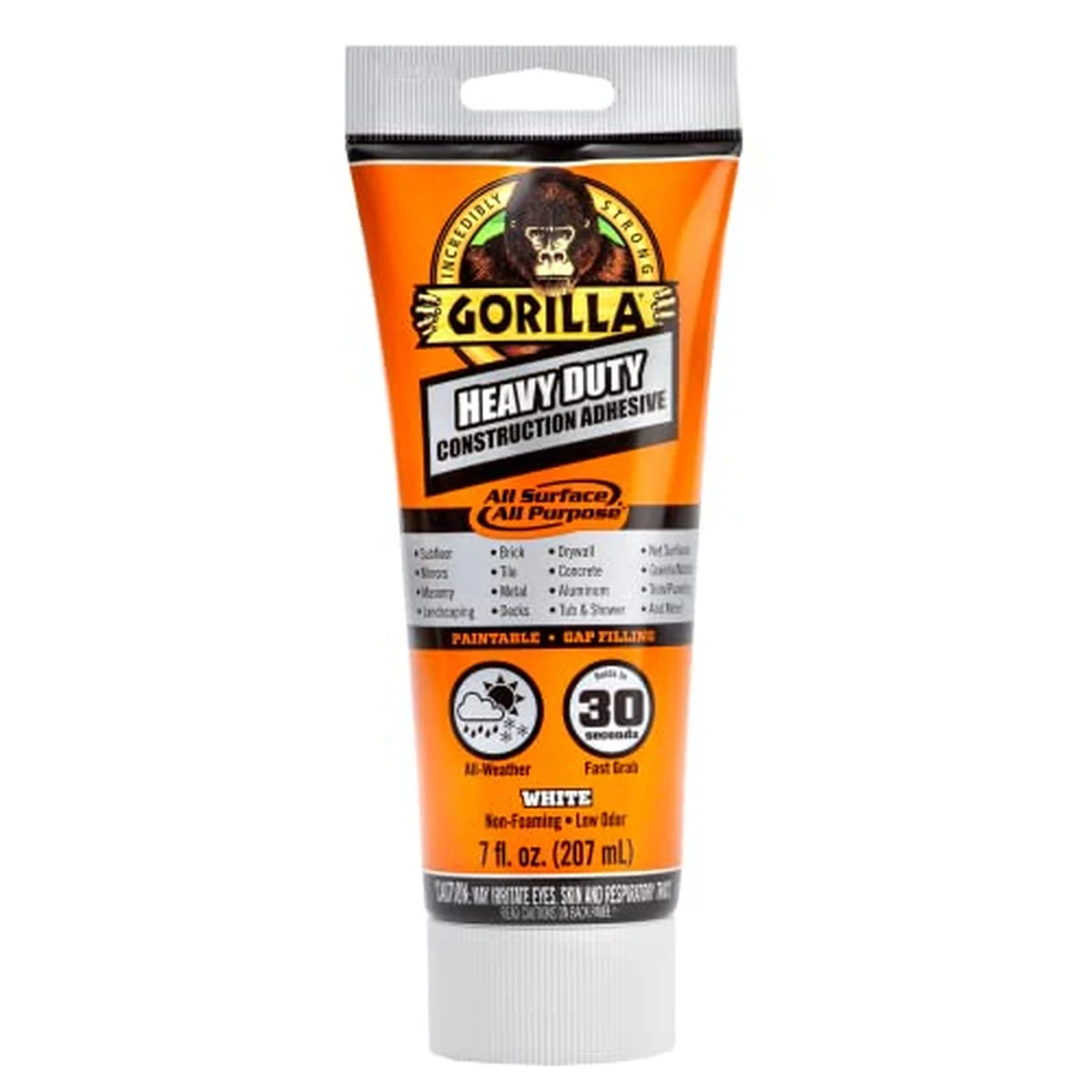 7 oz White Heavy Duty Construction Adhesive