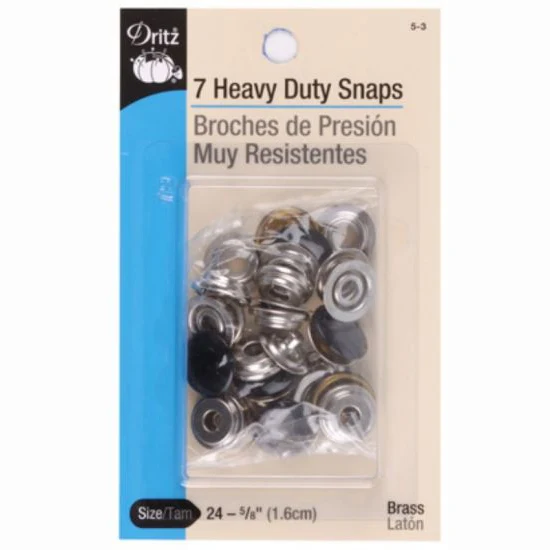 Heavy Duty Nickel Snaps S-05-1 - Image 3