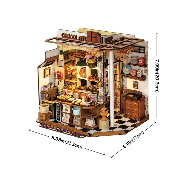 Henry's Chocolate DIY Miniature House DG174 - Image 3