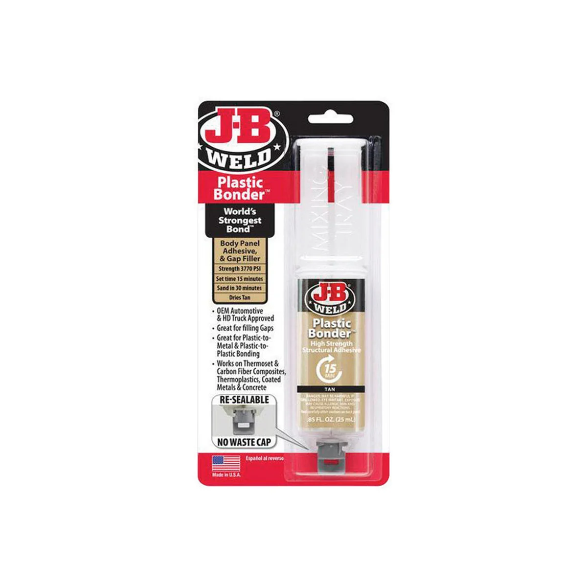 High Strength Plastic Bonder Liquid 0.85 oz