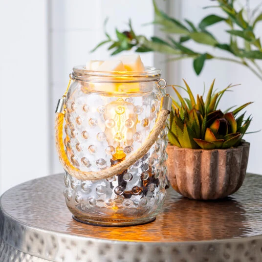 Hobnail & Rope Vintage Bulb Illumination Warmer EBHBR - Image 2