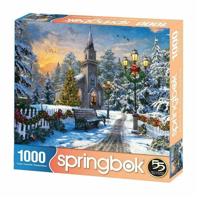 Holiday Church 1000-Piece Puzzle 34-10923 - Image 2