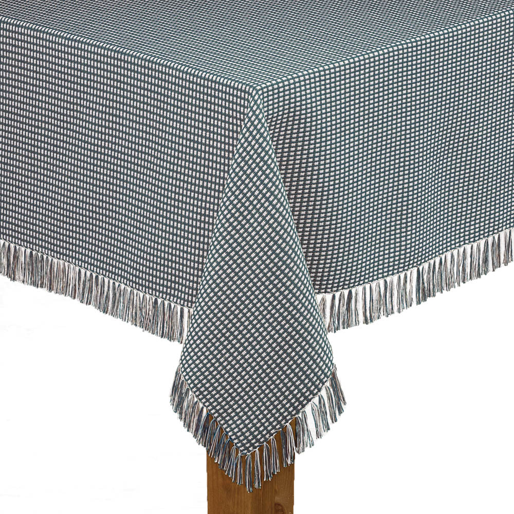 Homespun Tablecloths with Fringe - Image 3