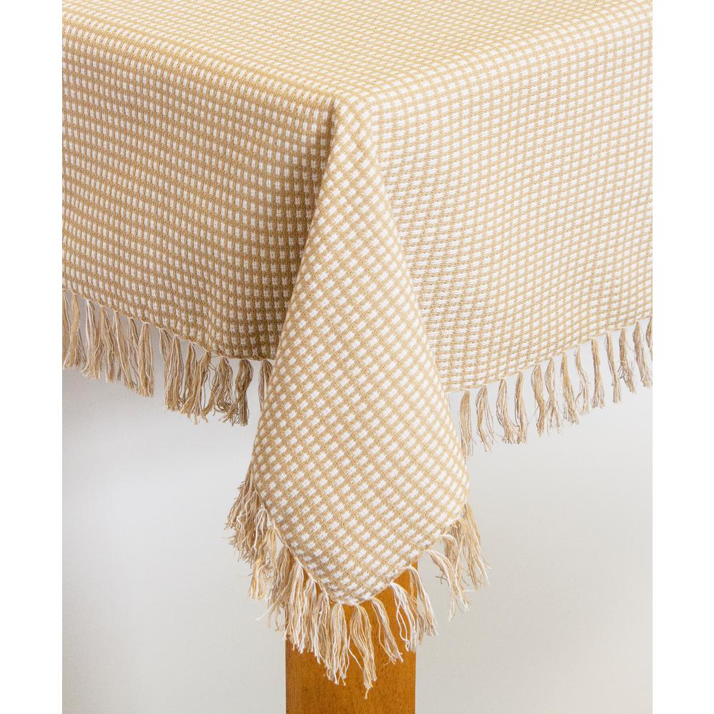 Homespun Tablecloths with Fringe - Image 5