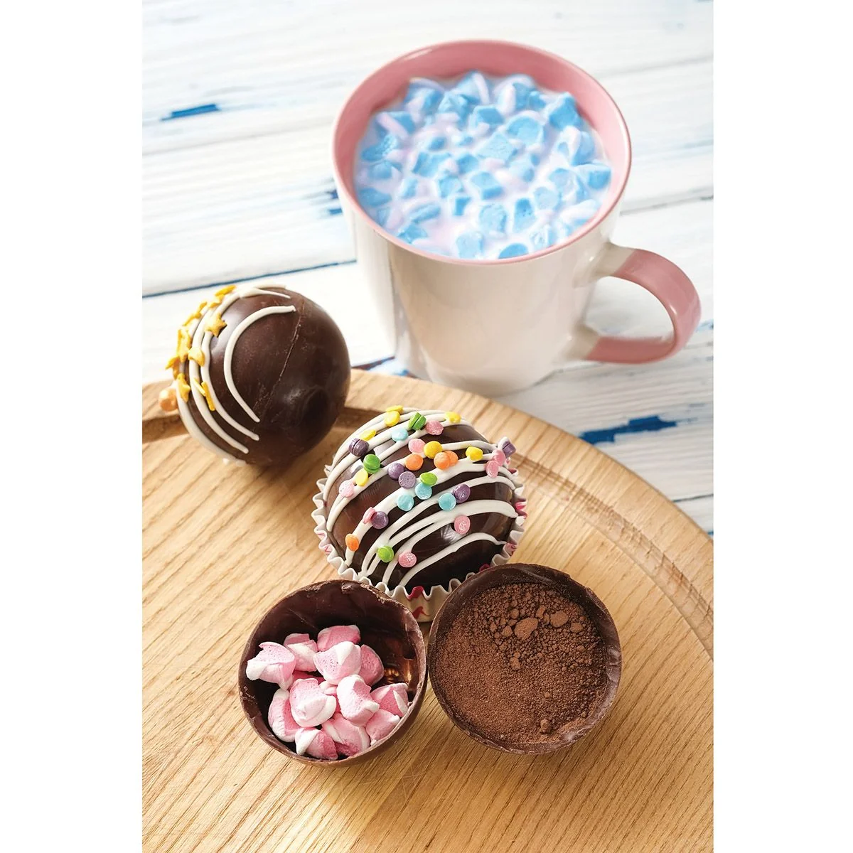 Hot Cocoa Bomb Molds, Set of Two 43906 - Image 7
