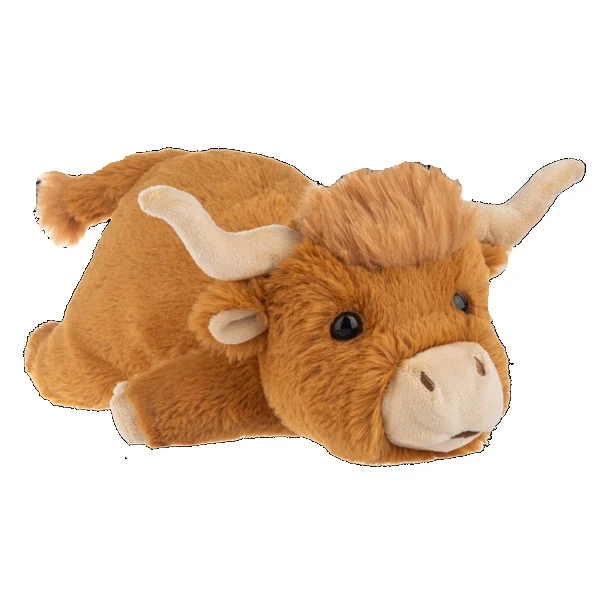 Hughie The Highland Cow Plush Toy H15629