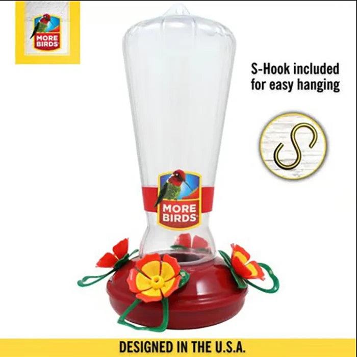 Hummingbird 25 oz Plastic Nectar Bird Feeder 65064 - Image 3
