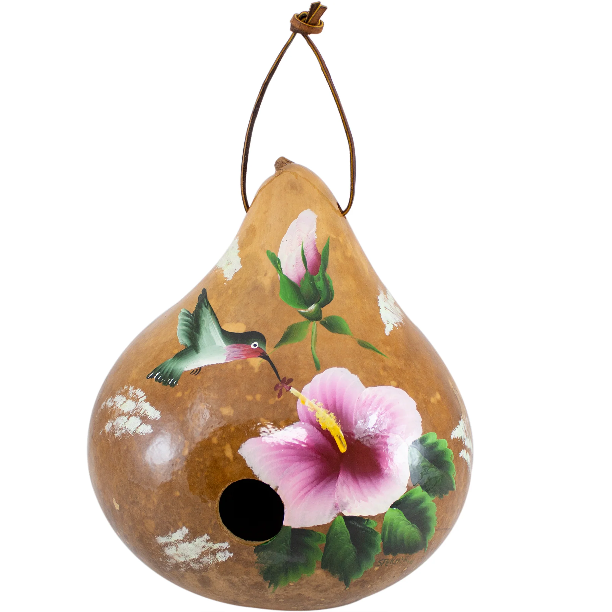 Hummingbird Gourd Birdhouse 16726