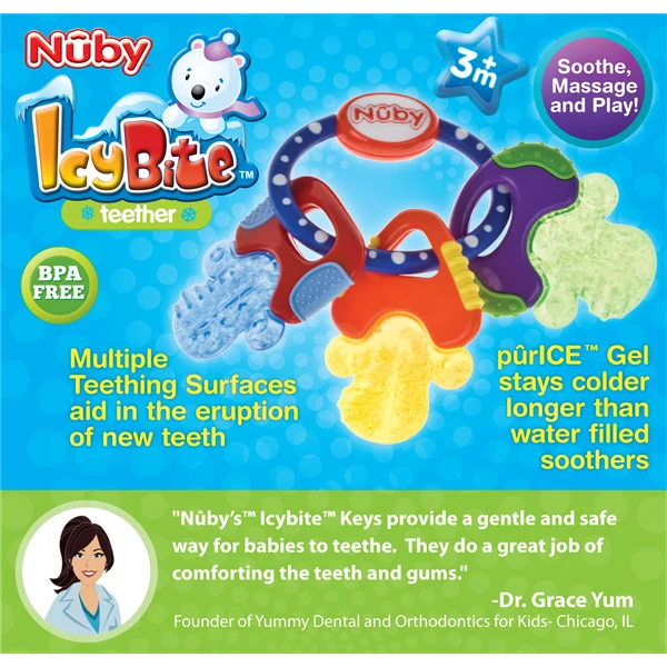 Icy Bite Hard-Soft Teething Keys 600 - Image 3