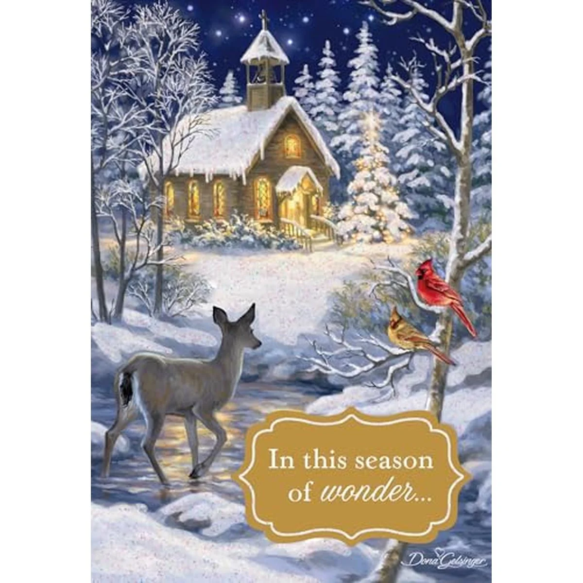 In This Season of Wonder Boxed Christmas Cards U4234