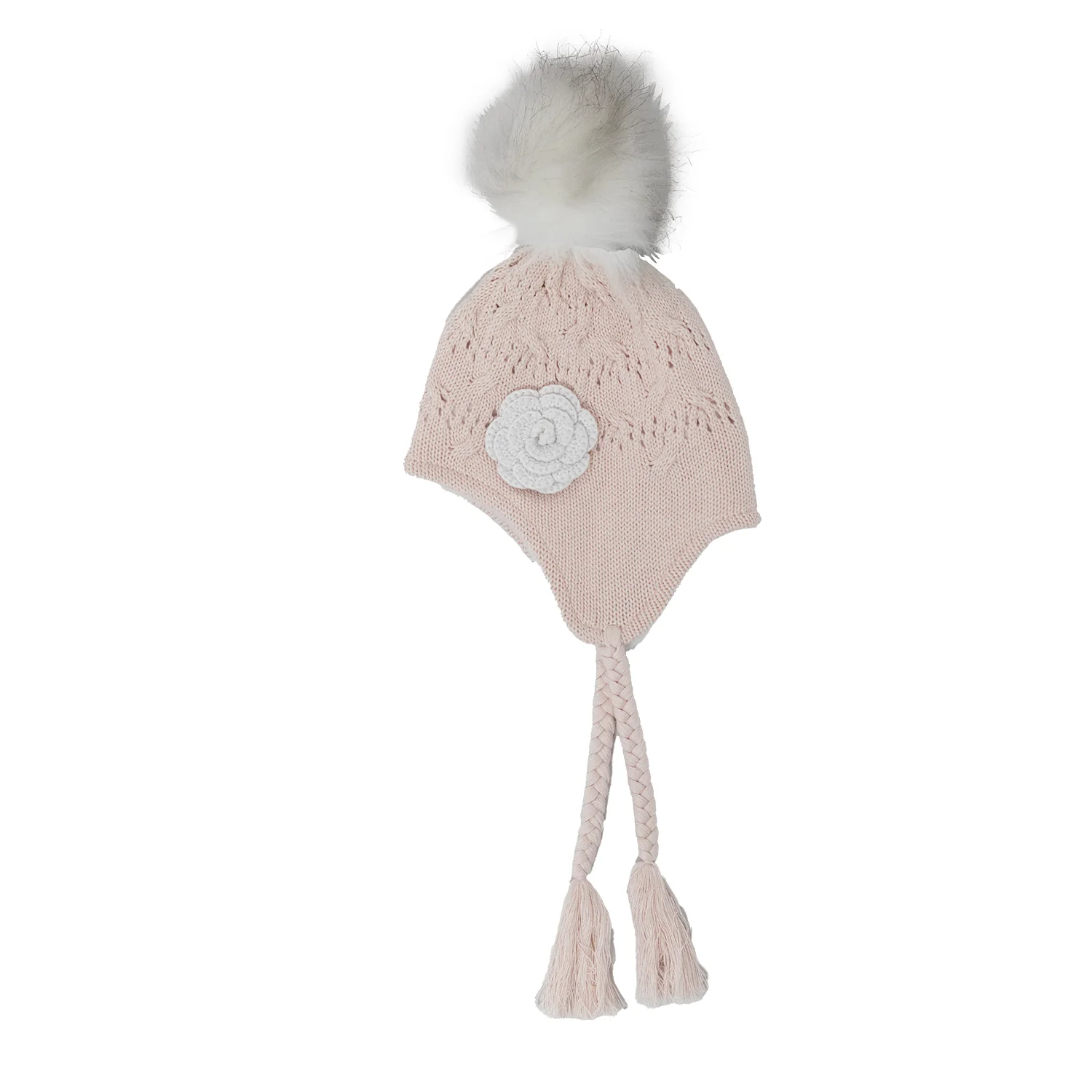 Infant Girls' Eyelet Lined Hat 1031