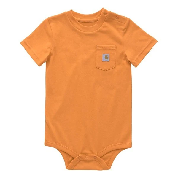 Infants' Short Sleeve Pocket Bodysuit CA5009 - Image 5