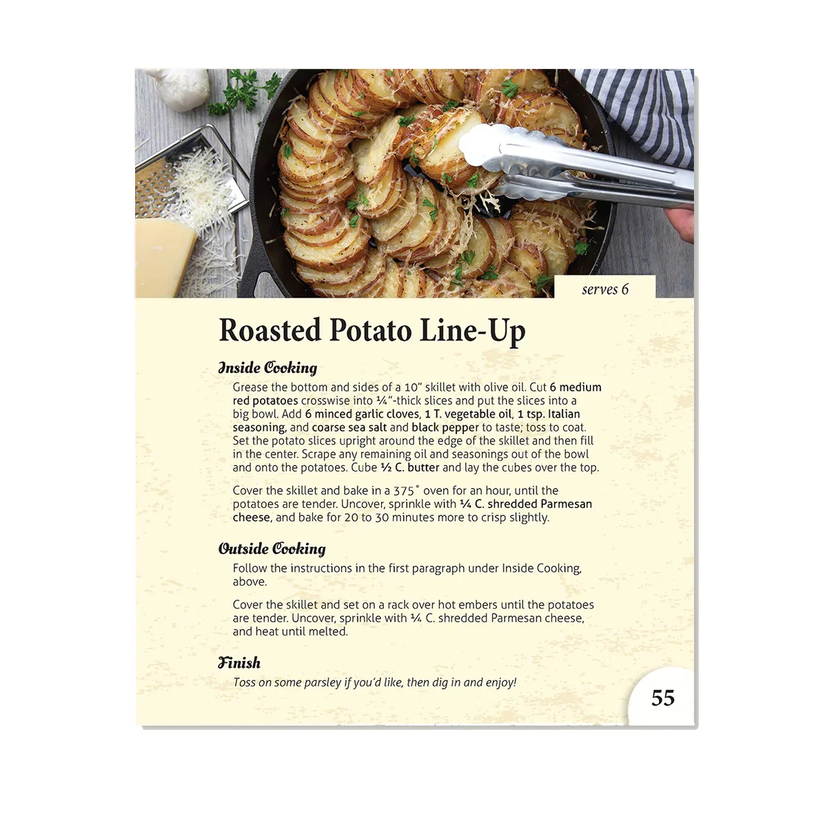 Inside-Out Cast Iron Recipes Cookbook 2921 - Image 2