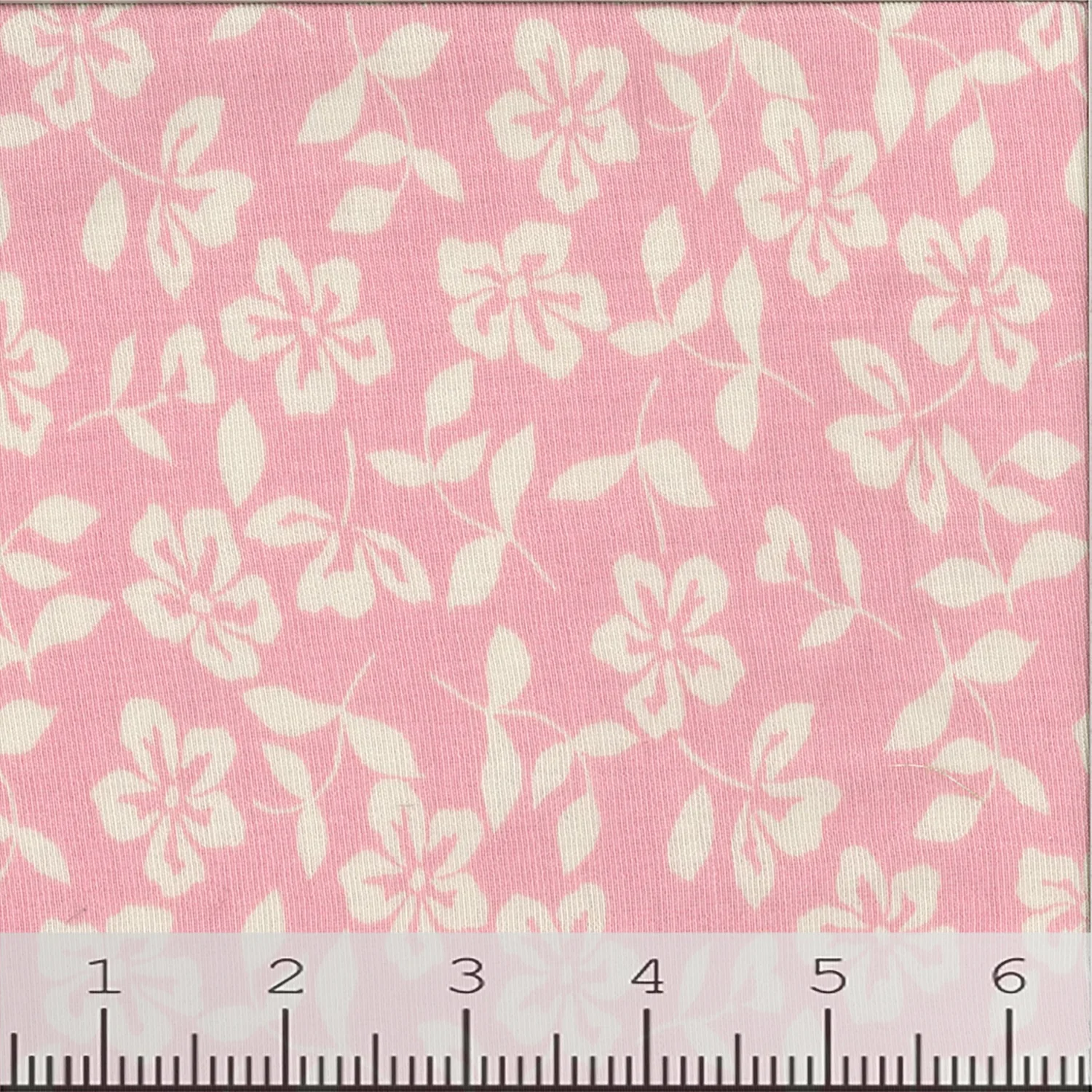 Janessa Linen Texture Floral Fabric FA152