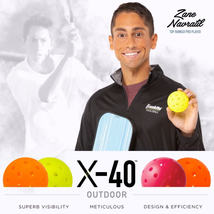 Jet Two-Player Aluminum Pickleball Paddle And Ball Set 52745 - Image 7