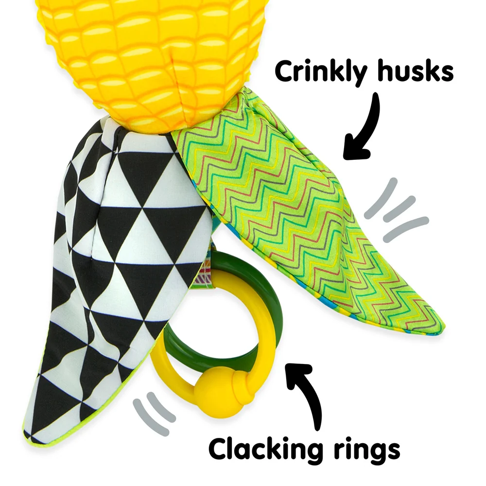 John Deere Clip & Go Corn E. Cobb Baby Toy L27410 - Image 6