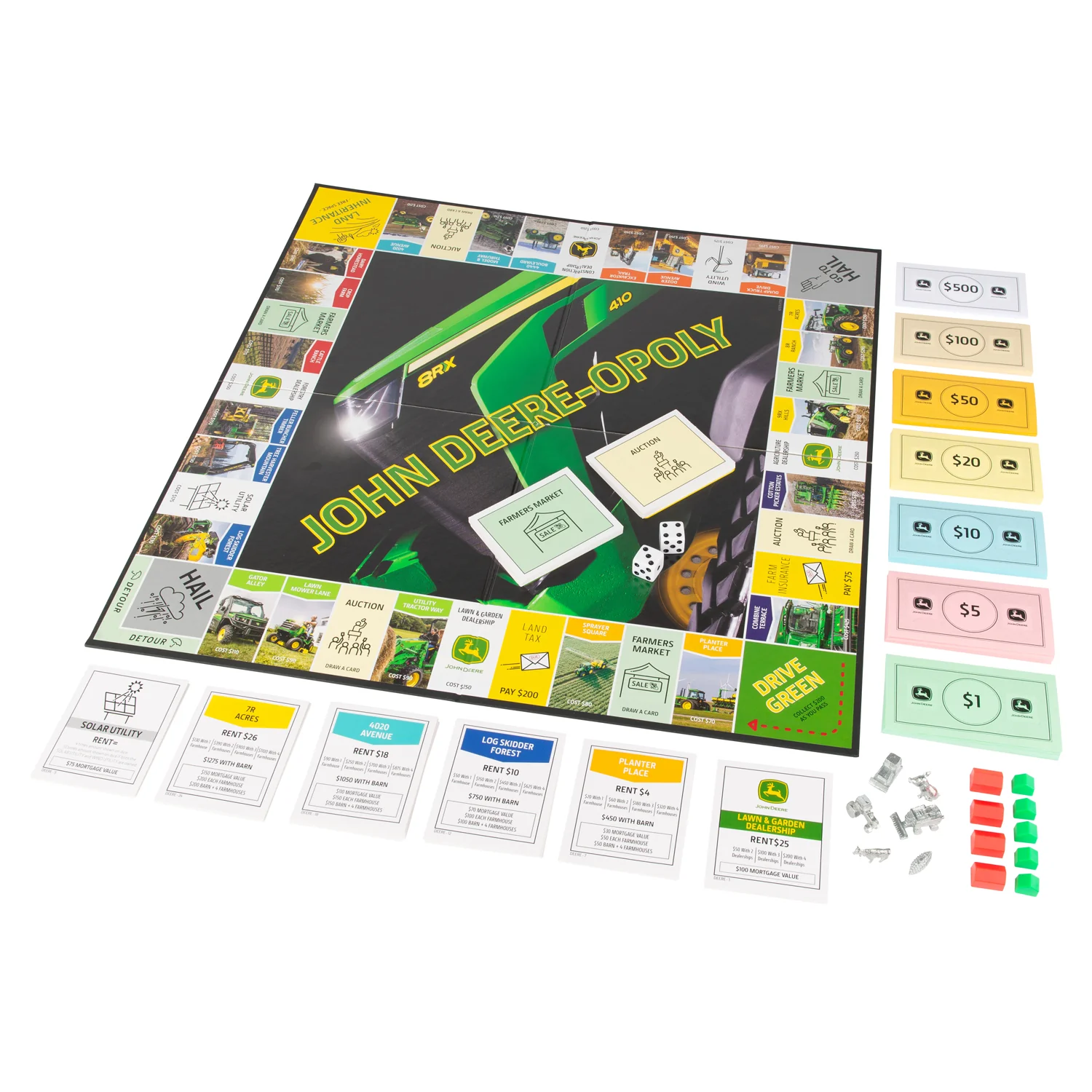 John Deere-Opoly Board Game 47285 - Image 3