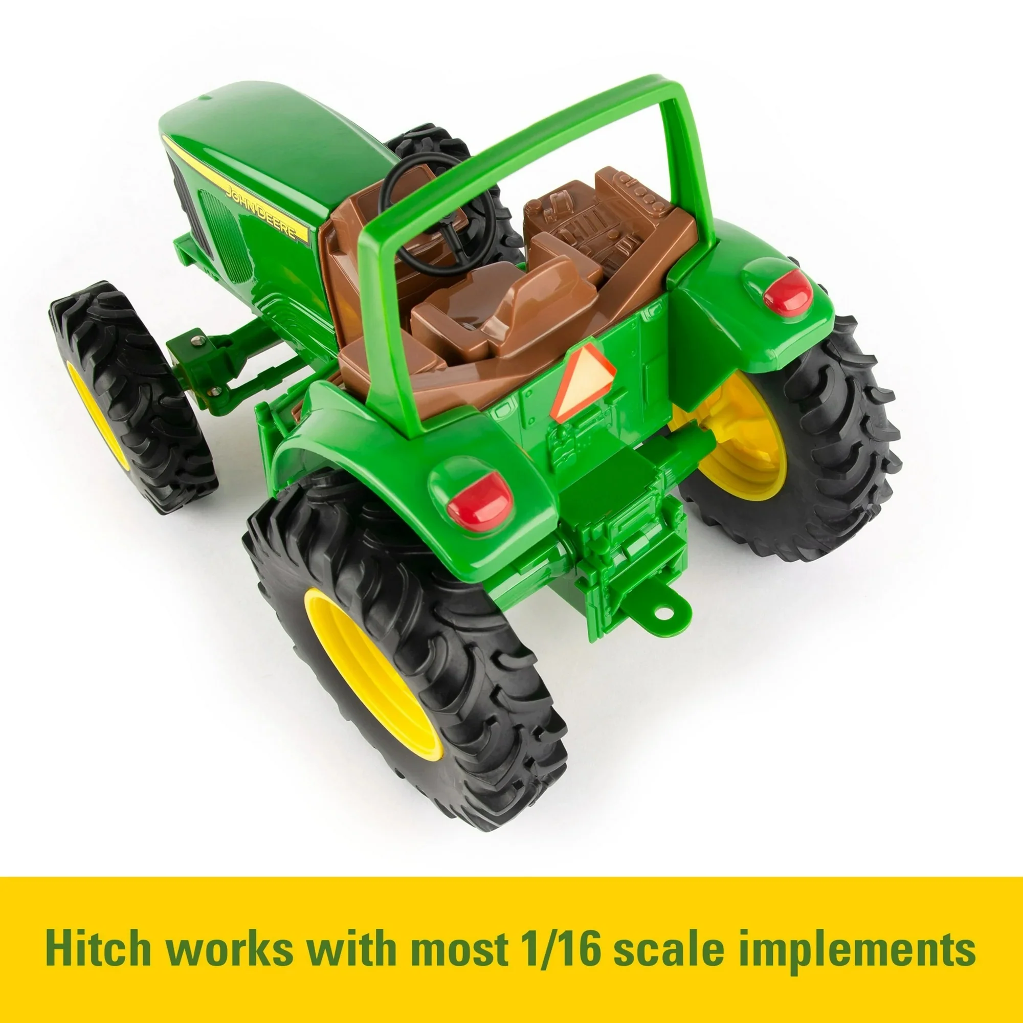 John Deere Tough Tractor Toy Die-Cast 6930 Tractor Build Sandbox Tough 1:16 Scale 35024 - Image 2