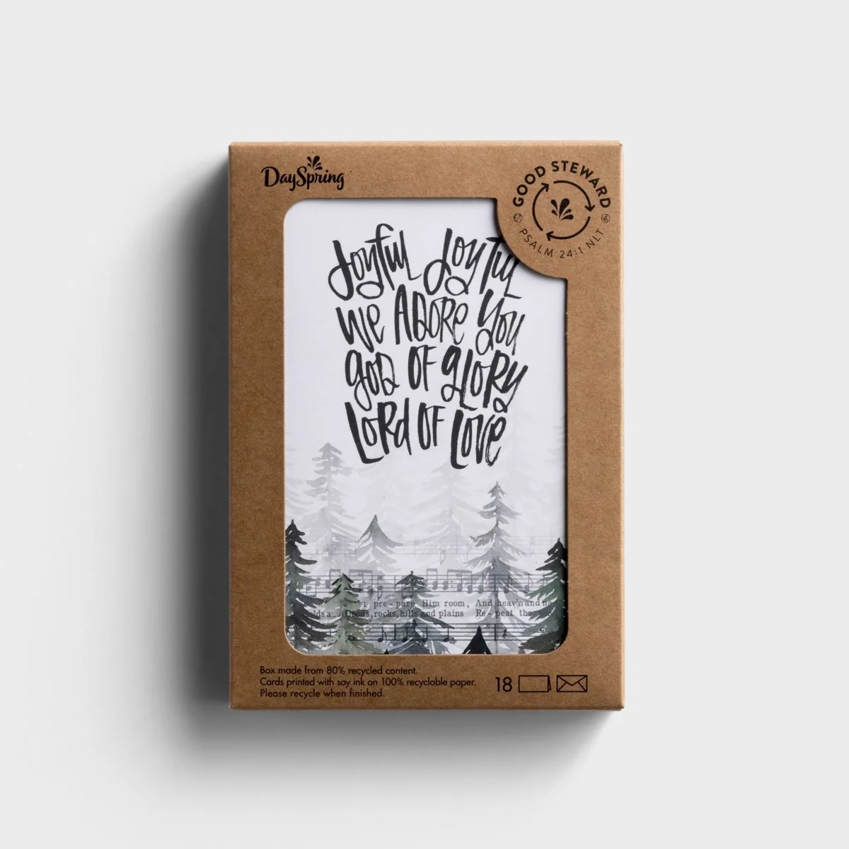 Joyful Christmas Boxed Cards J8843