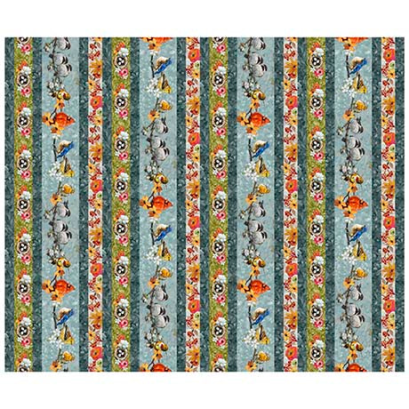 Joyful Garden Collection Cotton Fabric 3186