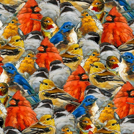 Joyful Garden Collection Cotton Fabric 3186 - Image 2