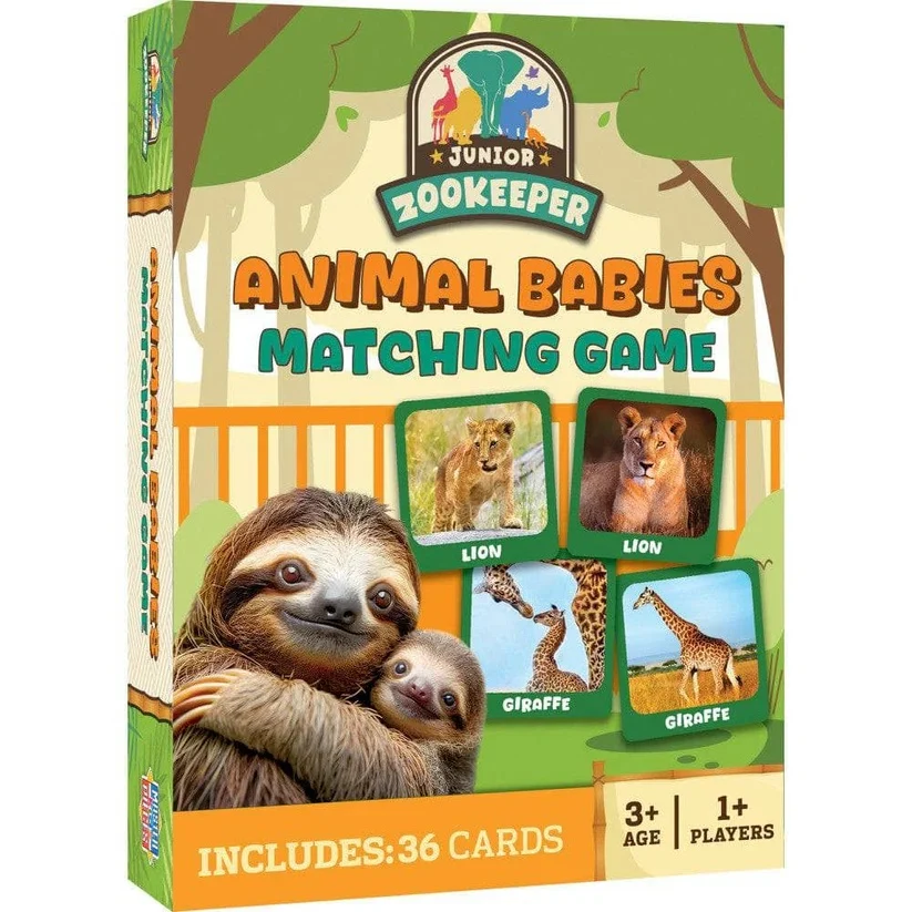 Jr. Zookeeper Matching Game 42531