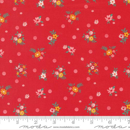 Julia Collection Small Floral Dots Cotton Fabric 11926 - Image 2