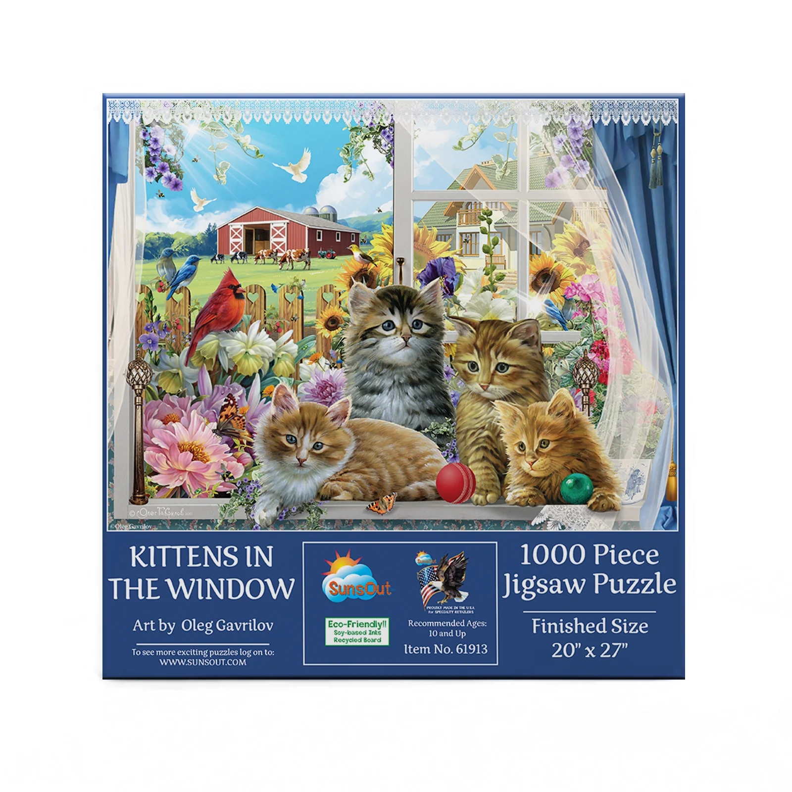 Kittens in the Window Puzzle 61913