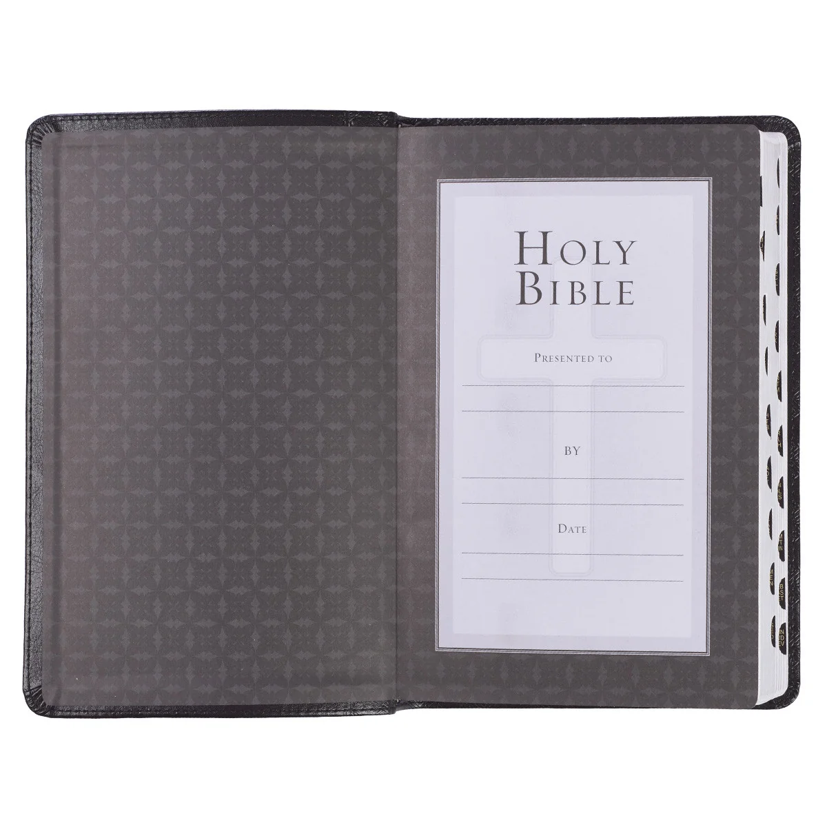 KJV Black Faux Leather Gift Bible KJV022 - Image 3