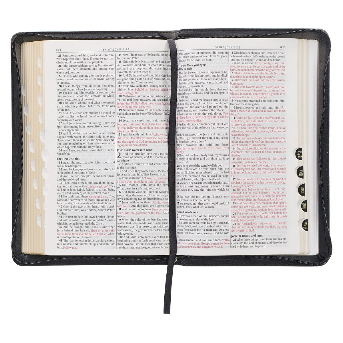 KJV Gray And Black Gift Bible KJV174 - Image 7