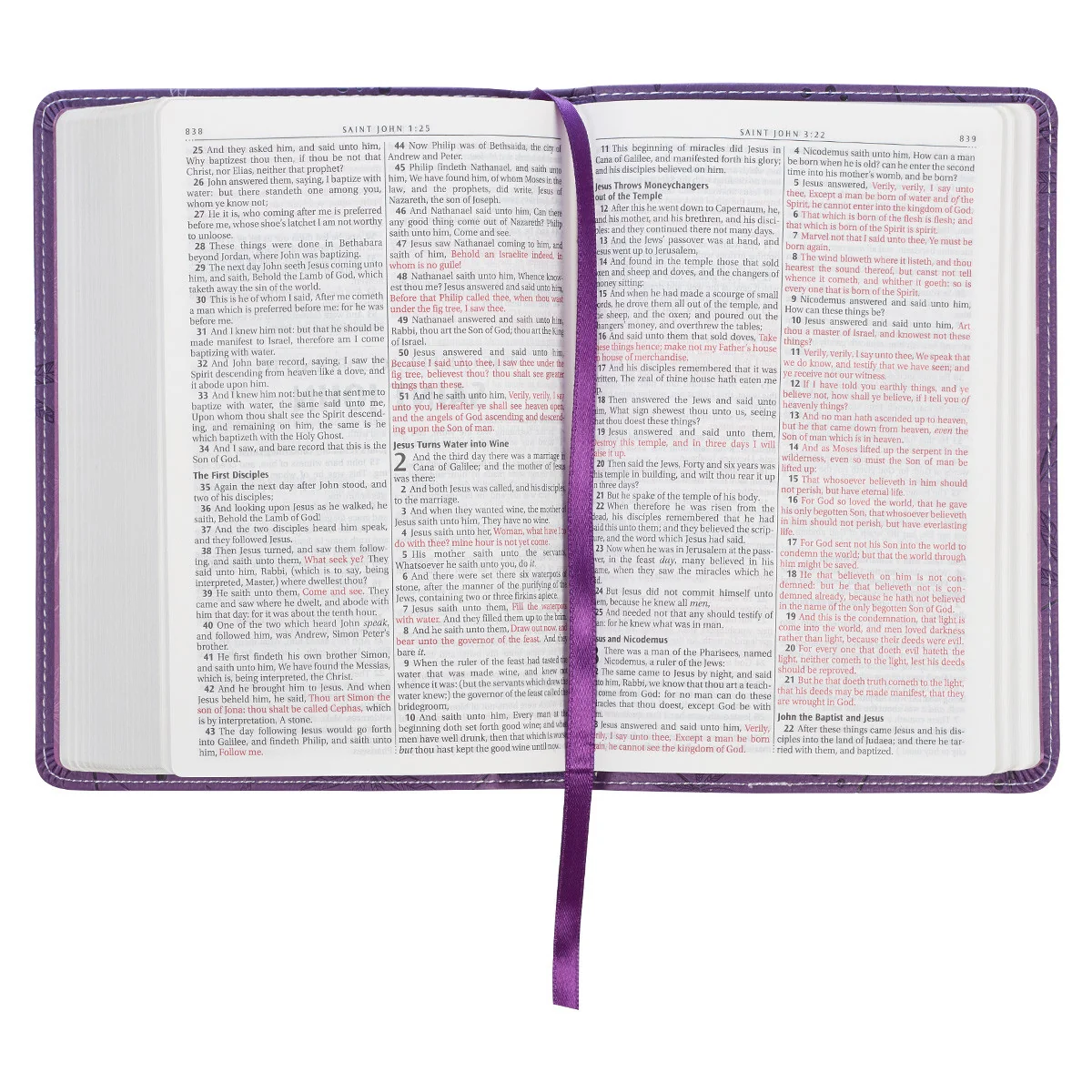 KJV Purple Compact Bible KJV004 - Image 5