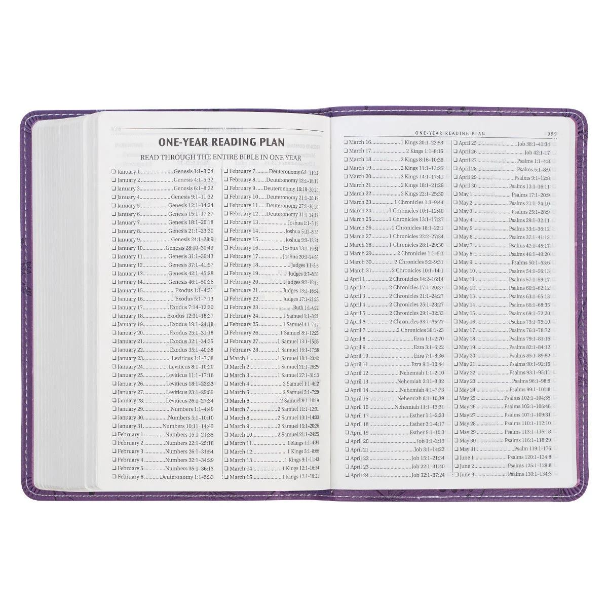 KJV Purple Compact Bible KJV004 - Image 7