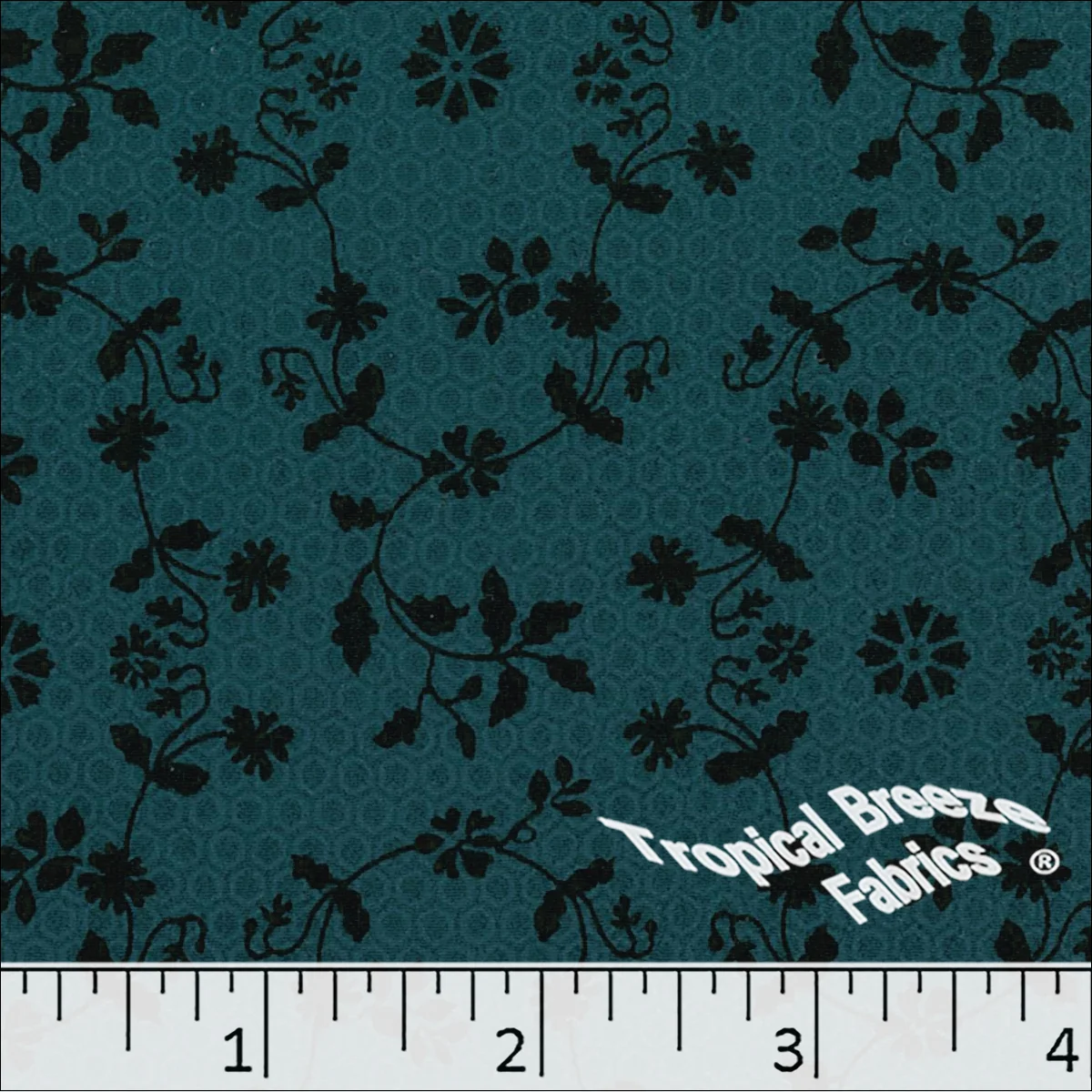 Koshibo Floral Print Polyester Fabric 048510 - Image 2
