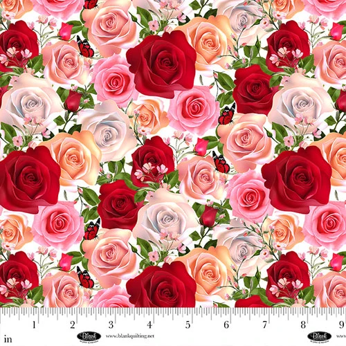 La Vie en Rose Collection Cotton Fabric 421 - Image 5