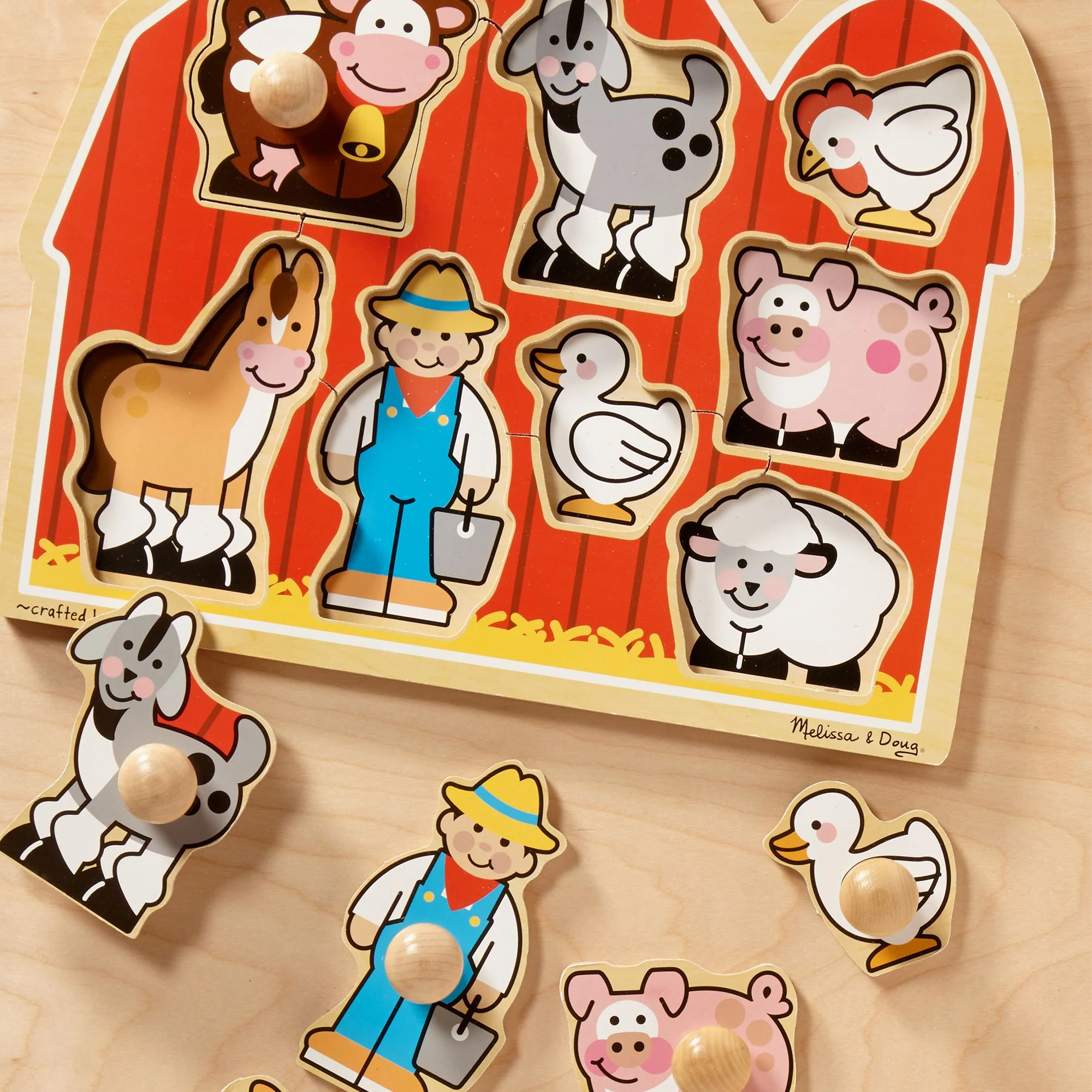 Large Farm Jumbo Knob Puzzle 3391 - Image 4