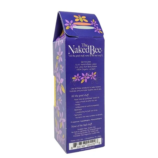 Lavender and Beeswax Absolute Gift Set NBGS-L - Image 2